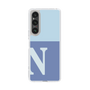 Slim Protection Case［ Original - initial two tone - N blue ］