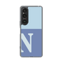 Slim Protection Case［ Original - initial two tone - N blue ］