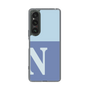 Slim Protection Case［ Original - initial two tone - N blue ］
