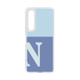Slim Protection Case［ Original - initial two tone - N blue ］