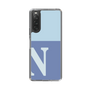 Slim Protection Case［ Original - initial two tone - N blue ］