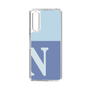 Slim Protection Case［ Original - initial two tone - N blue ］