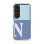 Slim Protection Case［ Original - initial two tone - N blue ］