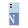 Slim Protection Case［ Original - initial two tone - N blue ］