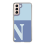 Slim Protection Case［ Original - initial two tone - N blue ］