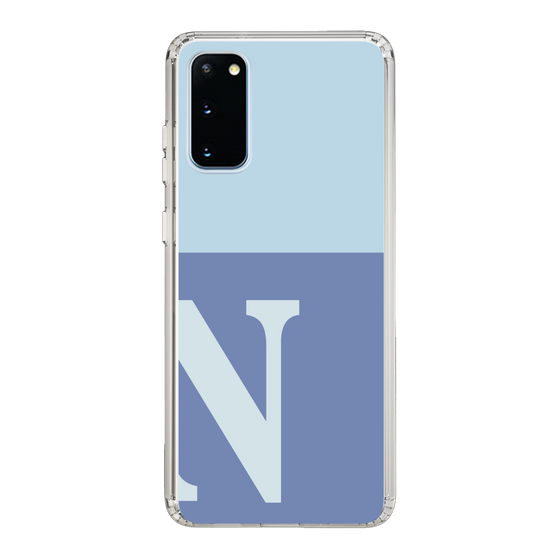 Slim Protection Case［ Original - initial two tone - N blue ］