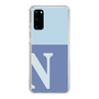 Slim Protection Case［ Original - initial two tone - N blue ］