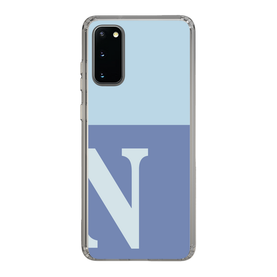 Slim Protection Case［ Original - initial two tone - N blue ］