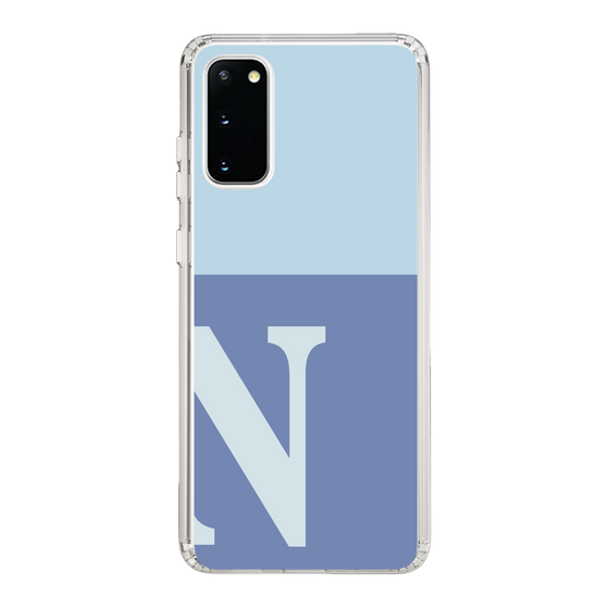 Slim Protection Case［ Original - initial two tone - N blue ］