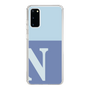 Slim Protection Case［ Original - initial two tone - N blue ］