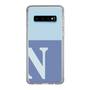 Slim Protection Case［ Original - initial two tone - N blue ］