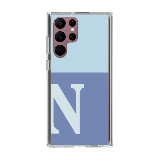 Slim Protection Case［ Original - initial two tone - N blue ］