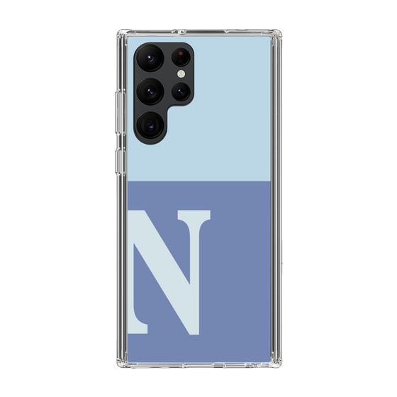 Slim Protection Case［ Original - initial two tone - N blue ］