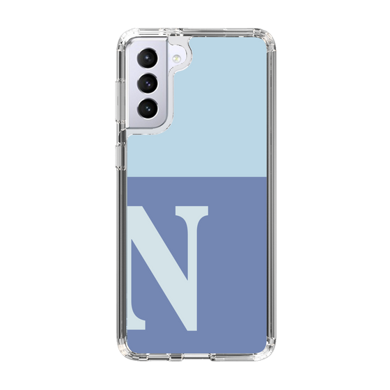 Slim Protection Case［ Original - initial two tone - N blue ］