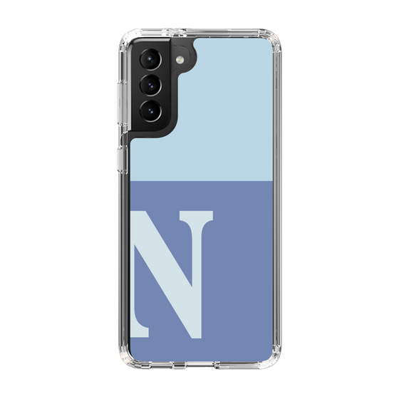 Slim Protection Case［ Original - initial two tone - N blue ］