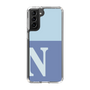 Slim Protection Case［ Original - initial two tone - N blue ］