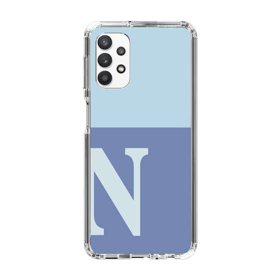 Slim Protection Case［ Original - initial two tone - N blue ］