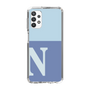 Slim Protection Case［ Original - initial two tone - N blue ］