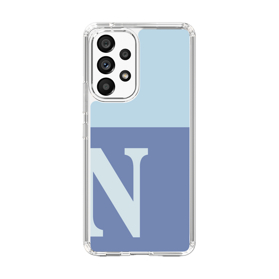 Slim Protection Case［ Original - initial two tone - N blue ］
