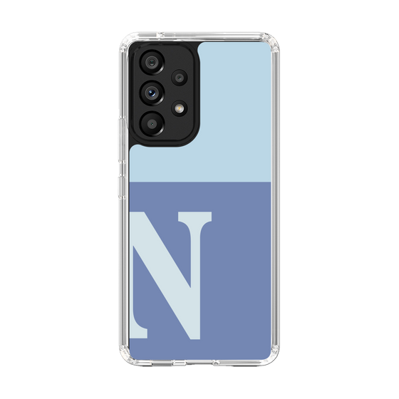 Slim Protection Case［ Original - initial two tone - N blue ］