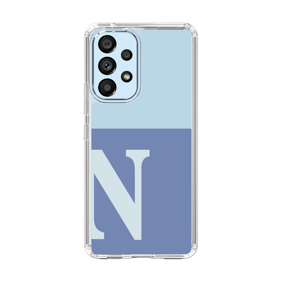 Slim Protection Case［ Original - initial two tone - N blue ］