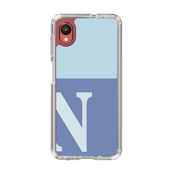 Slim Protection Case［ Original - initial two tone - N blue ］