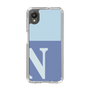 Slim Protection Case［ Original - initial two tone - N blue ］
