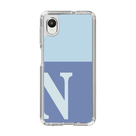 Slim Protection Case［ Original - initial two tone - N blue ］