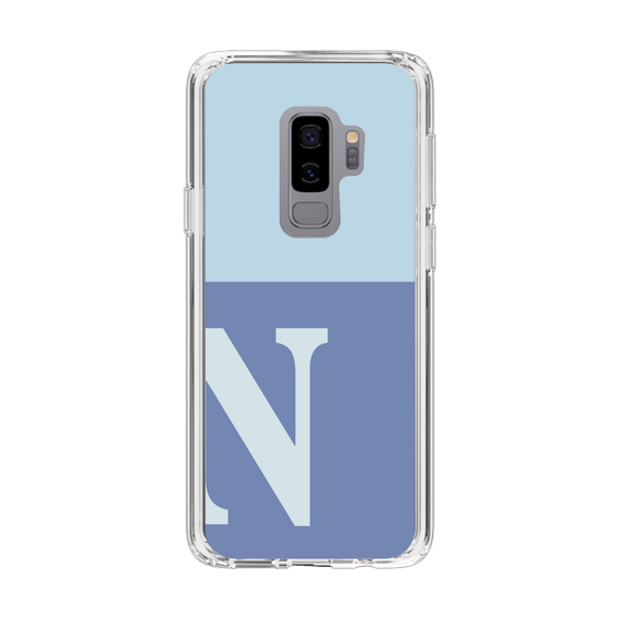 Slim Protection Case［ Original - initial two tone - N blue ］
