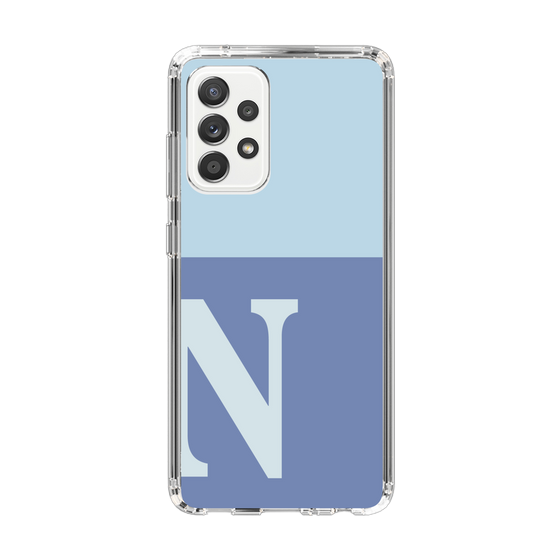 Slim Protection Case［ Original - initial two tone - N blue ］
