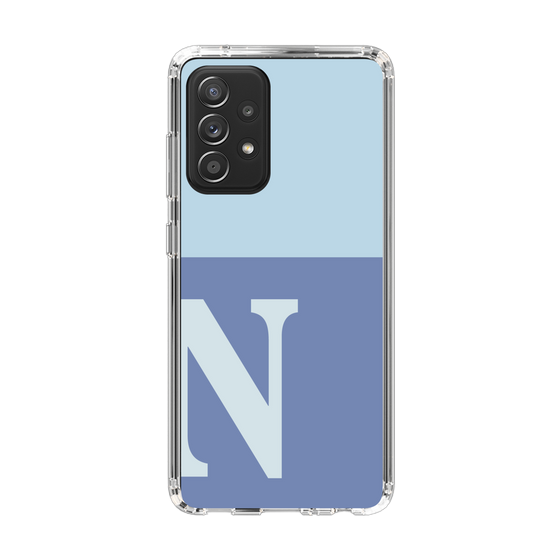 Slim Protection Case［ Original - initial two tone - N blue ］