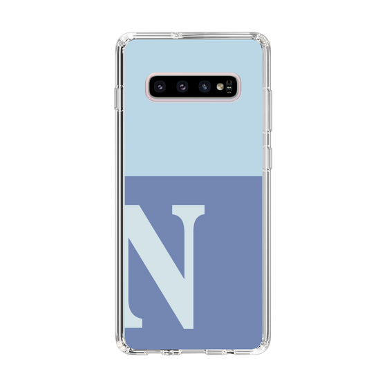 Slim Protection Case［ Original - initial two tone - N blue ］