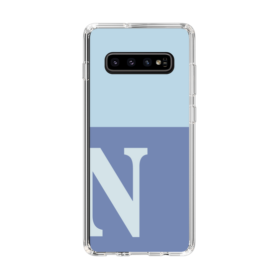 Slim Protection Case［ Original - initial two tone - N blue ］