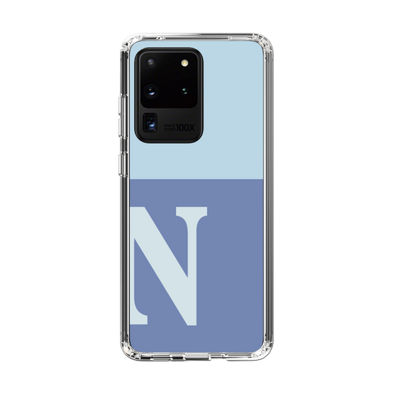 Slim Protection Case［ Original - initial two tone - N blue ］