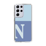 Slim Protection Case［ Original - initial two tone - N blue ］