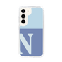 Slim Protection Case［ Original - initial two tone - N blue ］