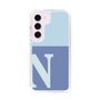 Slim Protection Case［ Original - initial two tone - N blue ］
