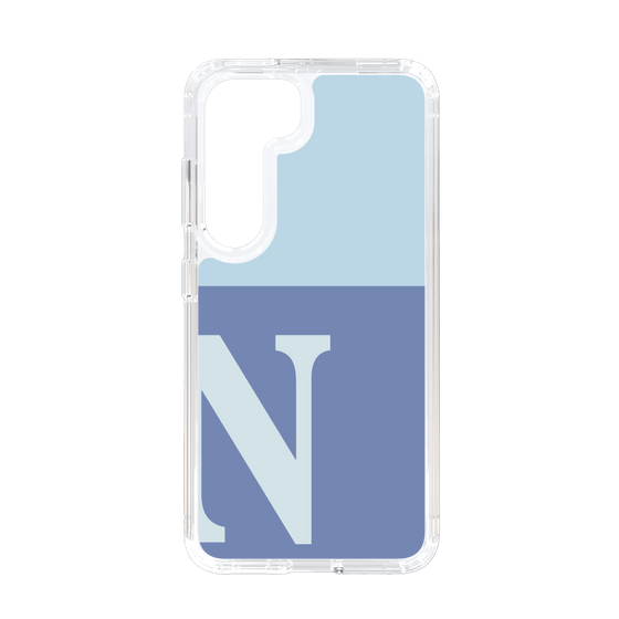 Slim Protection Case［ Original - initial two tone - N blue ］