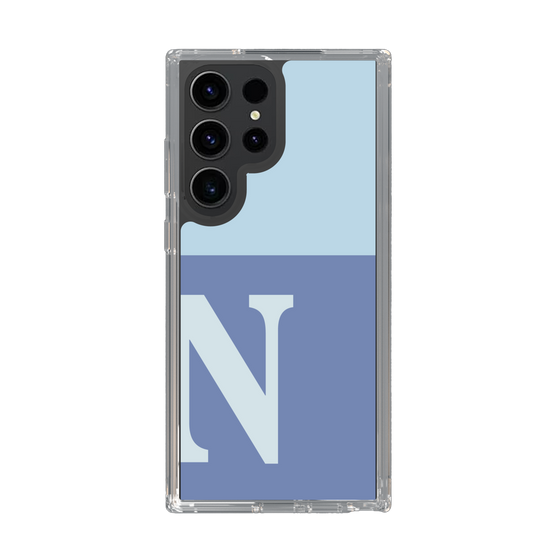 Slim Protection Case［ Original - initial two tone - N blue ］