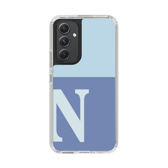 Slim Protection Case［ Original - initial two tone - N blue ］