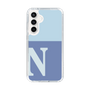 Slim Protection Case［ Original - initial two tone - N blue ］