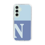 Slim Protection Case［ Original - initial two tone - N blue ］