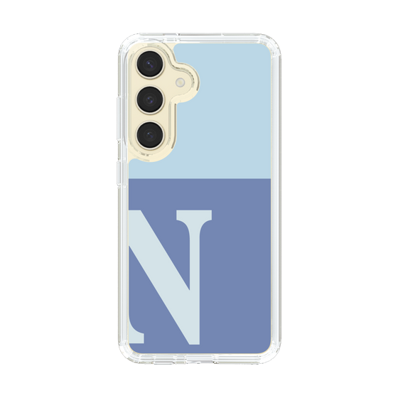Slim Protection Case［ Original - initial two tone - N blue ］