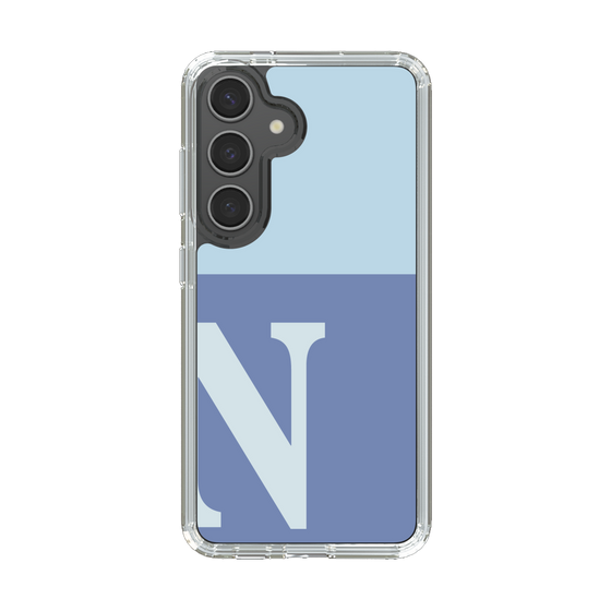 Slim Protection Case［ Original - initial two tone - N blue ］