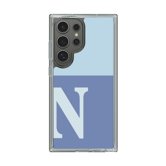 Slim Protection Case［ Original - initial two tone - N blue ］