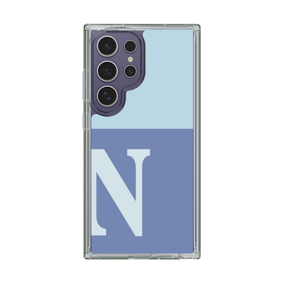 Slim Protection Case［ Original - initial two tone - N blue ］