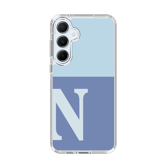 Slim Protection Case［ オリジナル - initial two tone - N blue ］