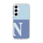 Slim Protection Case［ オリジナル - initial two tone - N blue ］