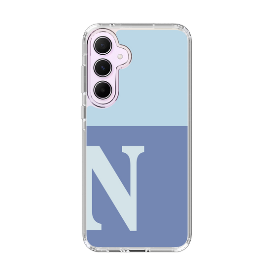 Slim Protection Case［ オリジナル - initial two tone - N blue ］