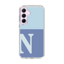 Slim Protection Case［ オリジナル - initial two tone - N blue ］